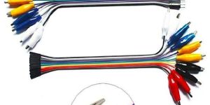 2 in 1 Alligator Clip to Dupont Wire Jumper (M2A or F2A)