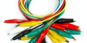 Double Ended Crocodile Clips Cable Alligator Clips Wire Testing Wire - Multi Color