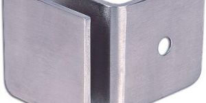 90 DEGREE WALL TO GLASS CONNECTOR