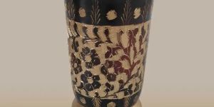 Designer Brass Glass