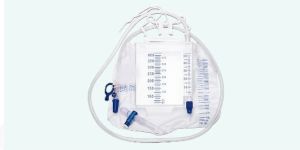 Urine Collecting Bag with Volume Meter Three Chambers System