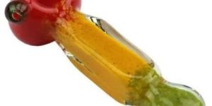 Glass Smoking Peanut Pipe