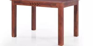 Wooden Four Seater Dining Table