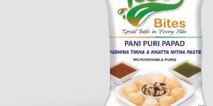 Tasty Bites Pani Puri Papad with Khatta Meetha Paste
