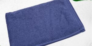 Rekhas Premium Cotton Hand Towel Super Absorbent Soft & Quick Dry Anti-Bacterial Dark Blue