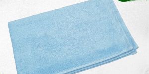 Rekhas Premium Cotton Hand Towel Super Absorbent Soft & Quick Dry Anti-Bacterial Light Blue