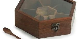 Hexagonal Spice Box