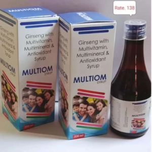 GINSENG WITH MULTIVITAMIN MULTIMINERALS & ANTIOXIDANT SYRUP