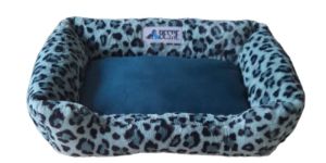 Small Rectangular Cheetah Prints Dog Bed