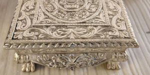 Silver Plated Chowki