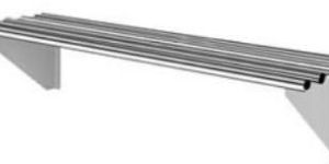 Stainless Steel Pipe Wall Shelf