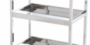 Stainless Steel Tea Trolley