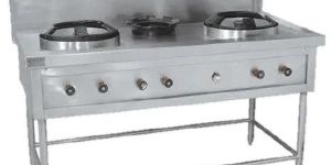 Three Burner Chinese Range