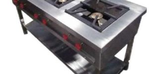 Three Burner Indian Cooking Range