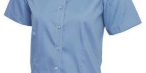 Ladies Cotton Half Sleeve Formal Shirt