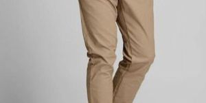Mens Comfort Fit Cotton Trouser
