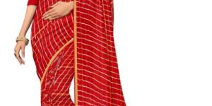Printed Silk Saree