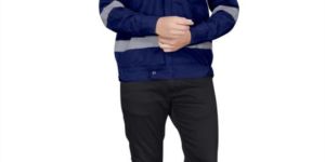 240 GSM Mens Cotton Full Sleeve Safety Industrial Jacket