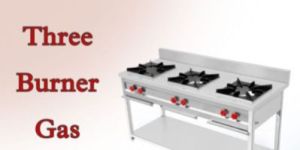 Triple Burner Square Jali Gas Range
