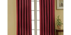 Polyester Plain Door Curtain