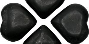 Shungite Heart Stone