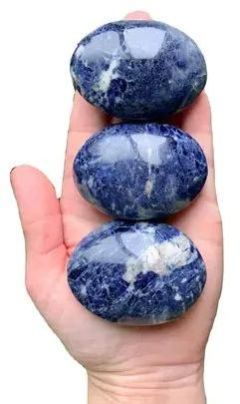 Sodalite Palm Stone