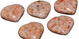 Sunstone Heart Stone
