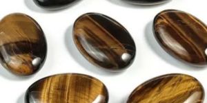 Tiger Eye Palm Stone