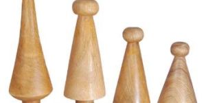 Stylish Wooden Christmas Tree Set of 4 Pcs