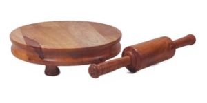 Wooden Rolling Pin & Rolling Board