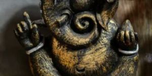 Polyresin Sitting Ganesha Statue