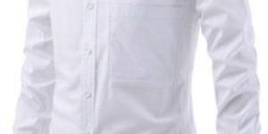 Mens White Slim Fit Shirt