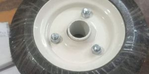 Silver Steel Wheel Rim