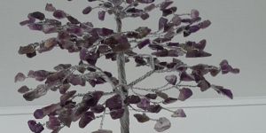 Purple Amethyst Stone Tree
