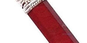 Red Jasper Pencil Pendant