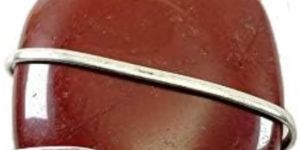 Red Jasper Tumbled Pendant