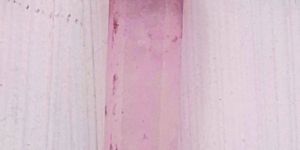 Rose Quartz Pencil Pendant