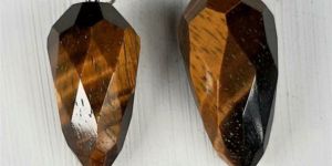 Tigers Eye Faceted Pendant