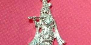 Sterling Silver Krishna Pendant