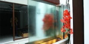 Glass Water Screen Fountain