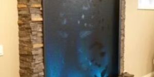 Wall Glass Fountain Installation Service