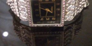 92.5 Silver Kada Watch