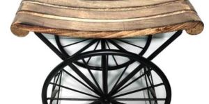 Wooden Elephant Stool