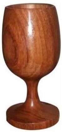 Wooden Wine Glass