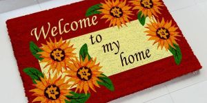 Designer Welcome Door Mat