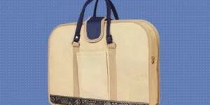 Plain Jute Office Bag
