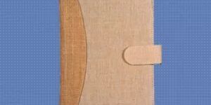 Rectangular Jute File Folder