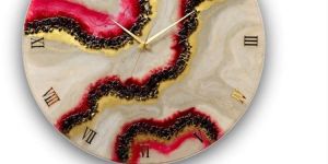 Resin Wall Clock