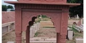 Red Sandstone Temple Construction Services