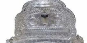 Pure Silver God Singhasan